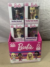Lot Of 4 - NEW - Funko Minis Barbie Collection Astronaut, Crystal,Rewind, Hair.