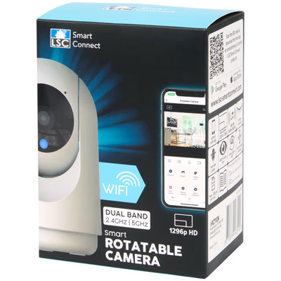 LSC Smart Connect - Schwenkend/Rotierend Innenraum WLAN IP Kamera 1296p HD