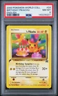 2000 POKEMON PIKACHU WORLD COLLECTION ENGLISH #24 BIRTHDAY PIKACHU PSA 8