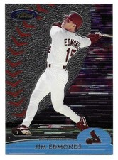 JIM EDMONDS 2000 TOPPS FINEST CARD NEAR MINT CONDITION