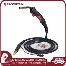 ARCCAPTAIN 100A 10' MIG Welding Torch Replacement K530-6 for Lincoln Magnum 100L