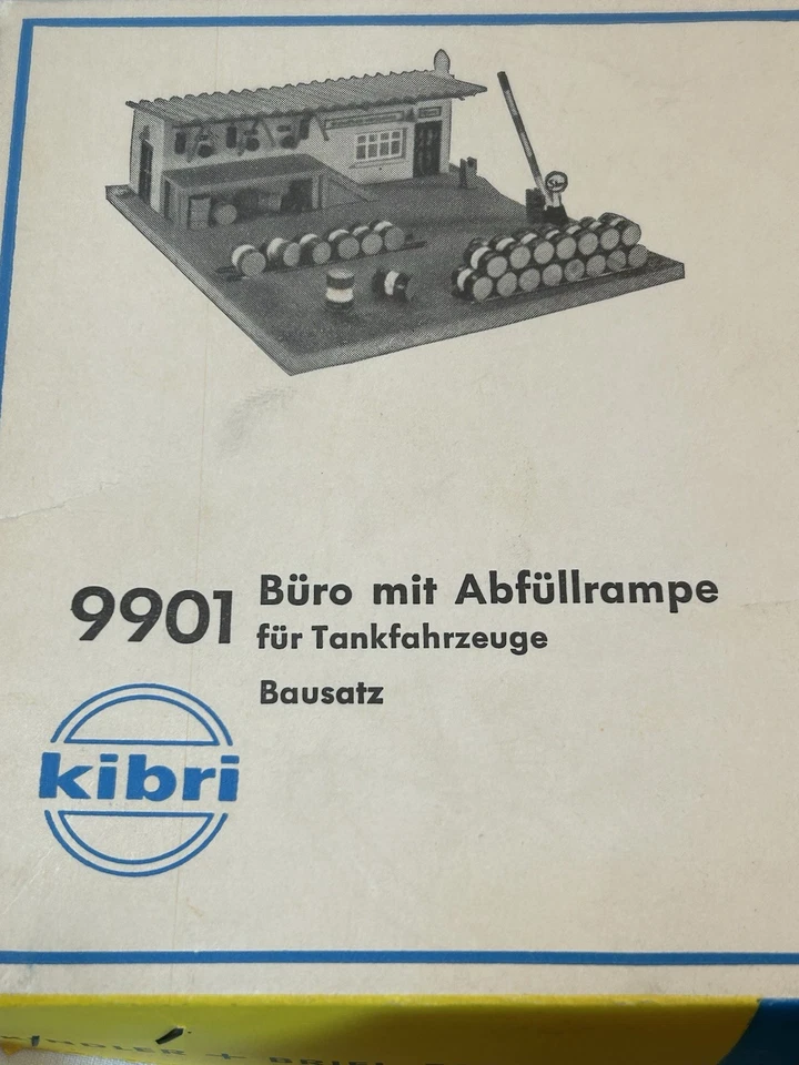 Kibri Ho Fuel Depot Building Kit 9901 Vintage  - Image 3 of 4