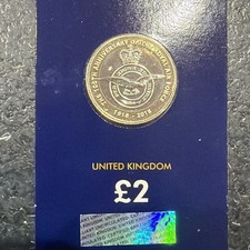 2018 RAF 100th anniversary £2 Two Pound Coin Brilliant Uncirculated BU Carded