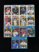 2026 Topps Heritage Chrome Light Blue Sparkel Payton Tolle RC Lot*14 QI95