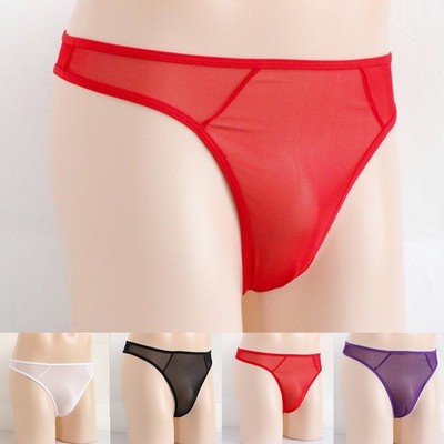 Bequemer transparenter Netz T Back Tanga G String Unterwäsche für einen sexy Look
