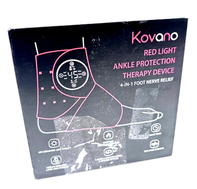 Kovano 4-in-1 Red Light Therapy Ankle Protection Device 6 Modes Brand New