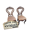 66456  Pair Antique Victorian Side Chair s