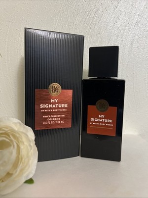 Bath & Body Works My Signature Men's Collection Cologne 3.4 oz New