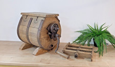 Baratte à beurre ancienne, à 2 vitesses modèle rare - Très joli objet de déco