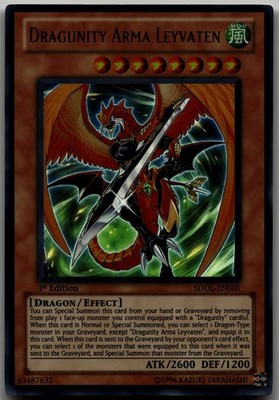 Dragunity Arma Leyvaten Ultra Rare Structure Deck: Dragunity Legion SDDL-EN001 L