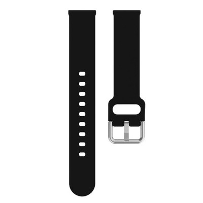 iTouch Silicone Watch Band 20mm   Fits Air 3 (40mm), Sport 3 & 4, Black(1)