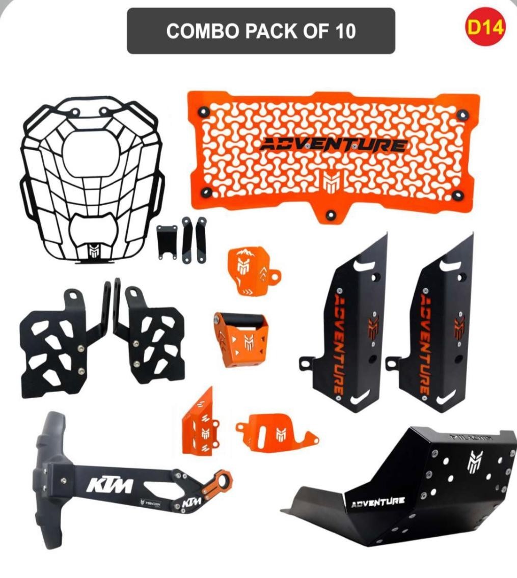 Combo Of 10 Items Fit for KTM ADVENTURE 390X