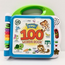 Leap Frog 100 Words Book English - French Tested Working Learning Friends VGC 1