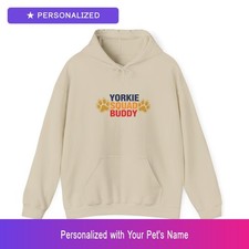 Custom Yorkshire Terrier Yorkie Pet Lover Hoodie Personalized Name Easter Gift