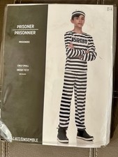 Prisoner Costume CHILD small