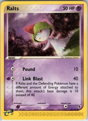 Ralts Common Ruby and Sapphire #68/109