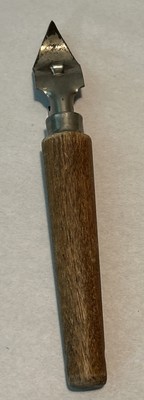 Vintage Edlund USA Wood Handle Bottle Can Opener 6 1/2''