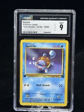 Squirtle #68 1st Edition Team Rocket 2000 Pokémon CGC 9 💦 on eBay