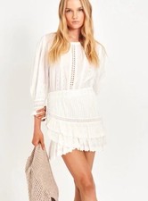loveshackfancy lorelai dress white NWT