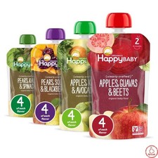 Organic Fruit Veggie Baby Food Pouch Variety Pack - 4oz/16pk: Toddler,