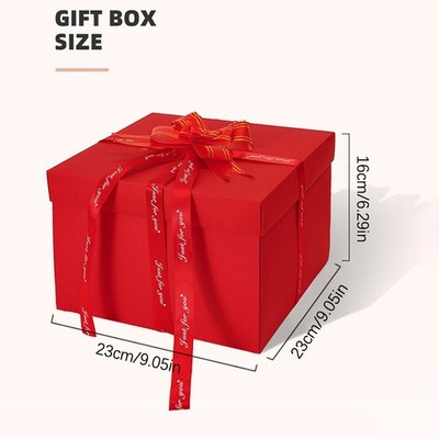 Explosion Box DIY Explosion Surprise Gift Box Assembled Handmade Snack Box