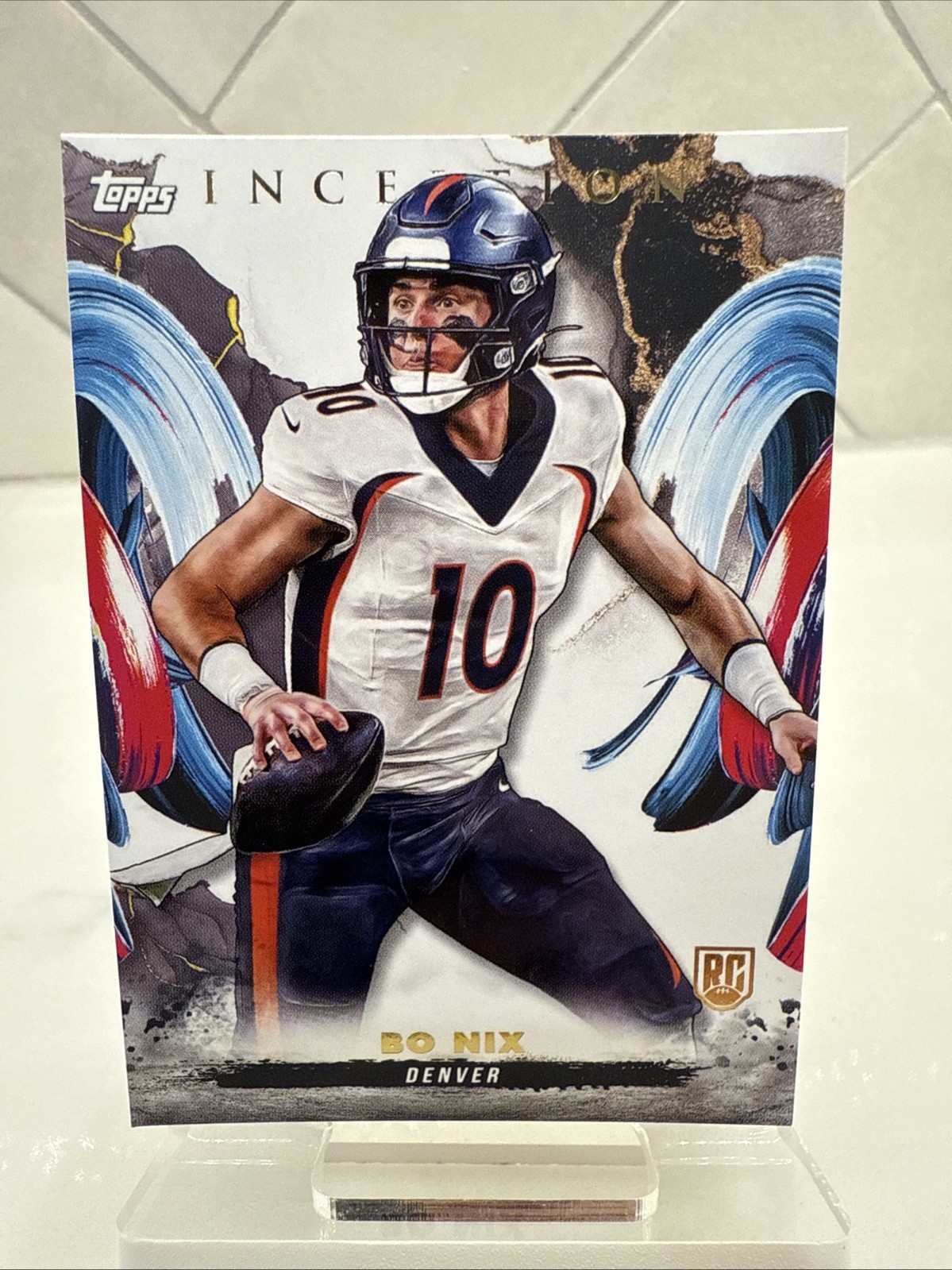 2024 Topps Inception - Bo Nix #161 (RC)