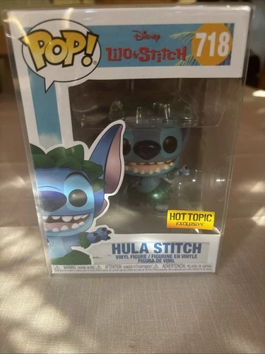 Funko Disney Lilo Stitch Pop! Hula Stitch #718 Exclusive Hot Topic Edition
