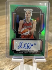2022 Prizm WNBA - Signatures Elena Delle Donne #SG-EDD Green Prizm Autograph