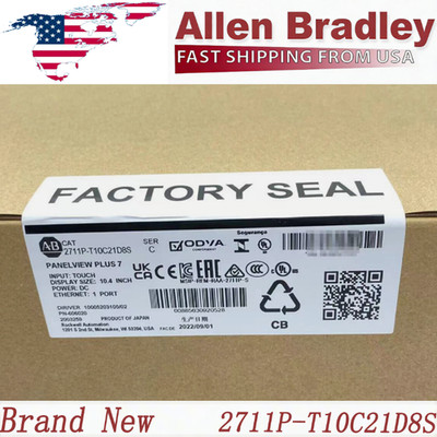 New AB 2711P-T10C21D8S HMI PanelView Plus 7 10'' AB 2711PT10C21D8S AB