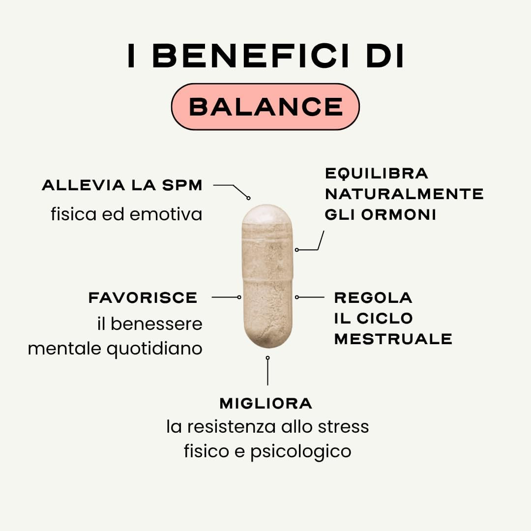 Integratore Ciclo Mestruale Donna | Con Agnocasto, Rhodiola, Ginkgo, Magnesio E  - 2