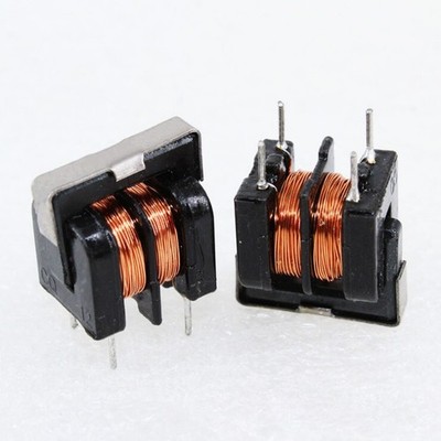 5pcs vertical UU9.8 common mode inductor inductance coil 0.4mm 1.5MH toroidal *l
