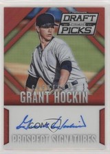 2014 Prizm Perennial Draft Picks Prospect Signatures Red Grant Hockin Auto 7ut