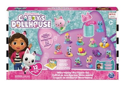 Gabby s Dollhouse Meow-mazing Mini Figures 12 Pack Rainbow Themed Playset - NEW