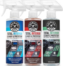 Total Interior Sprayable Cleaner and Protectant Multi-Scent 3 Pack Fresh, Black