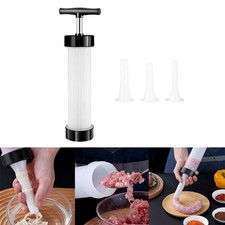 Meat Filling Tools Maker Jerky Food Grade Homemade Fill for Appliances Kitchen