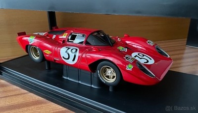 1:18 Maxima - Ferrari 312P Coupe No.39 - 24H Le Mans 1970