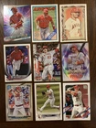 Mike Trout Baseball Card Lot (9) LA Angels