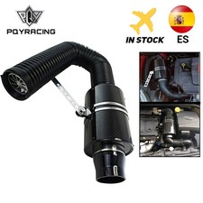 Pqy - Air Intake With Fan Universal Racing Carbon Fiber Cold Feed Induction Kit