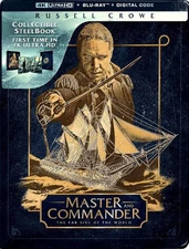Master and Commander: The Far Side of the World (Steelbook) [New 4K UHD Blu-ray]