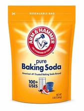Arm & Hammer Pure Baking Soda Resealable Bag, 3 lb (1.36 kg) Pantry