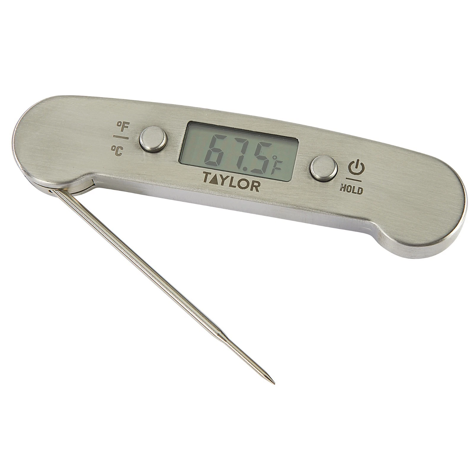 Taylor Stainless Steel Digital Folding Meat Thermometer