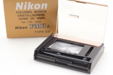 w/ Case Tweezer Unused, Grid Nikon Focusing Screen Type E3 for FM3A Fr. JAPAN