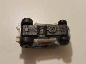 Vintage Micro Machines 1933 Willys Coupe Hot Rod Light Blue Red Flames Galoob