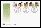 DR WHO 2003 IRELAND FDC ANIMAL GREETINGS COMBO CAT/DOG/PET M77299