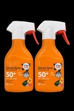 2 x 250ml  Cien Suncare spray very high spf 50+ UVA +UVB protection  37.62 per litre