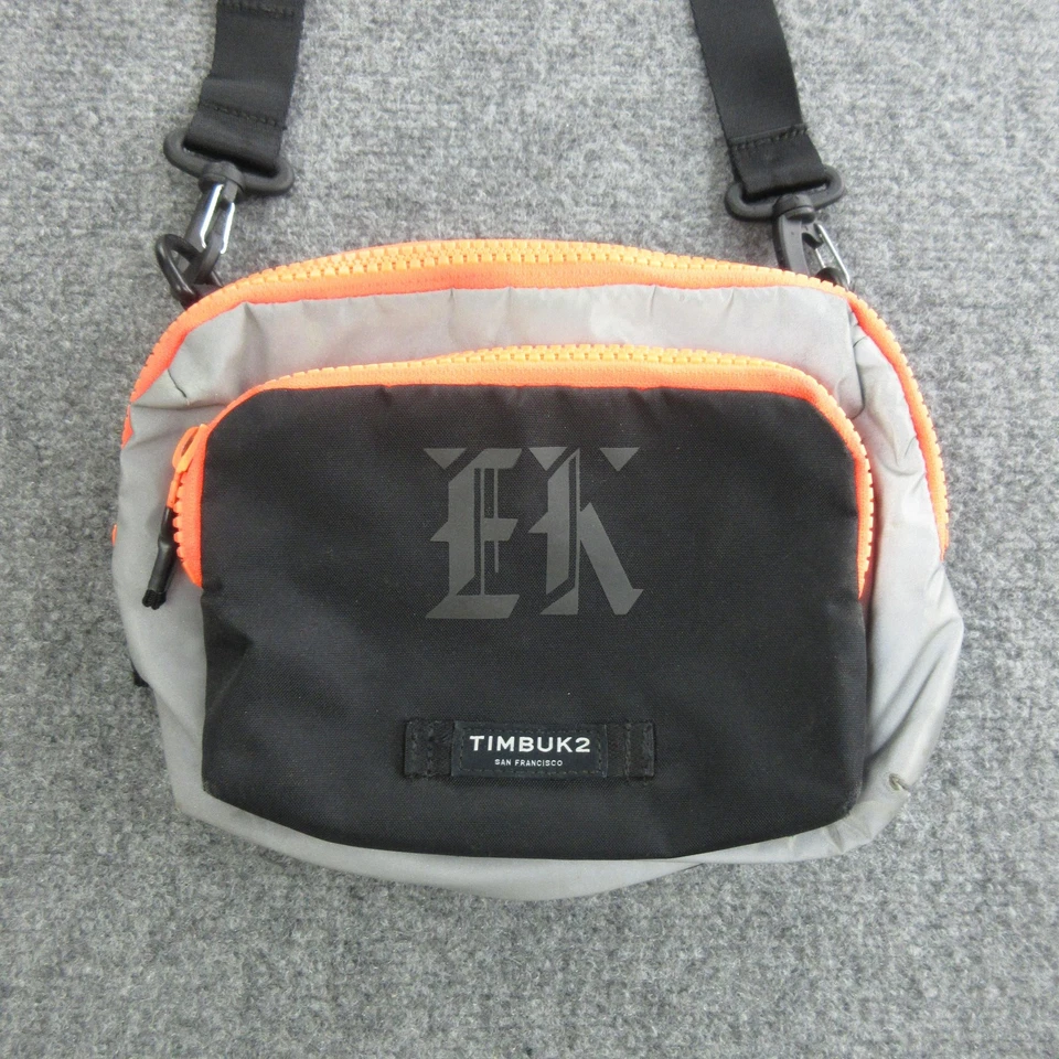 Bandolera Timbuk2 Factory 2 Hombro Gris Negro Naranja Organizador de Viaje Foto 2 de 4