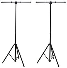Harmony Audio HA-TBARA 2 Pack T-Bar Light Stand DJ Lighting Tripod Air Brake