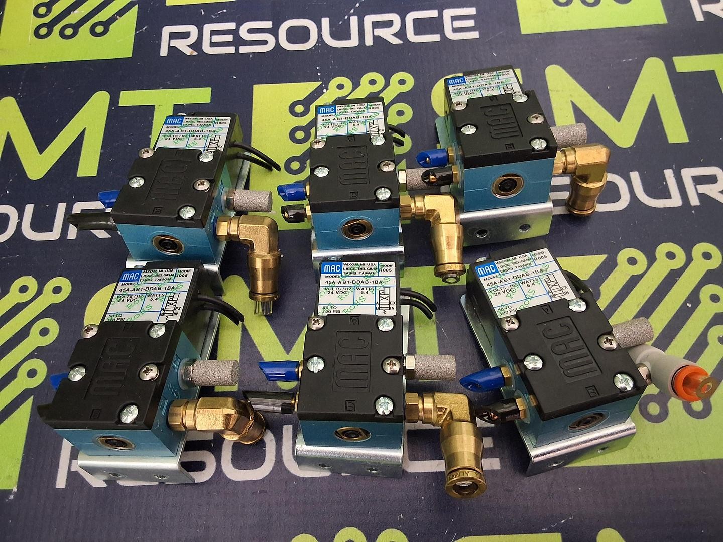 MAC 45A-AB1-DDAB-1BA SOLENOID VALVE 24VDC 5.4W