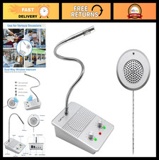 Window Intercom System - Anti-Interference Talk Through Glass for Business, Offi