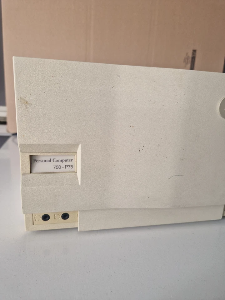 IBM Personal Computer 750 -75P Retro Vintage Pc Desktop Win 3.1 IBM Dos - Bild 2 von 4